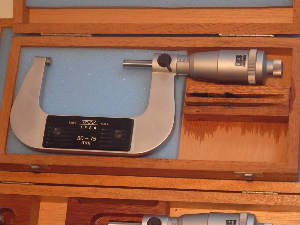 Sold: Tesa Micromaster 50-75 and 75-100mm 0,002mm - Niels Sold: Tesa Micromaster 50-75 and 75-100mm 0,002mm - Niels