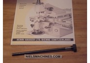 Sold: Henri Hauser M1 Spindle Drawbar