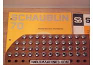 Verkauft: Schaublin B8 Uhrmacher ø8mm Spannzangen Satz 0.2-8mm und 44 Stück