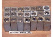 Verkauft: Hommel UWG 1/2 Spannzangen Satz ø2-12mm 0,5 steigend (NOS)