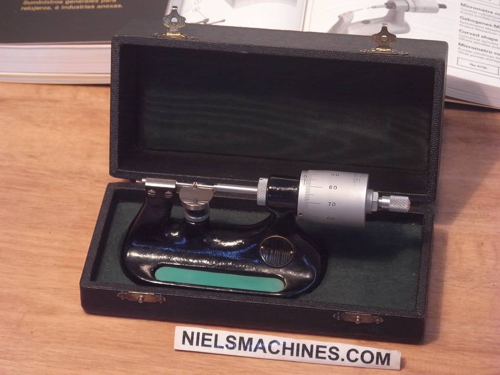 Bergeon 5832 watchmaker tool for shortening winding stems - Niels