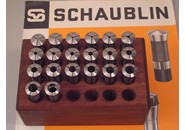 Schaublin 70 W12 Collets set 0.5-10mm 20 Pieces