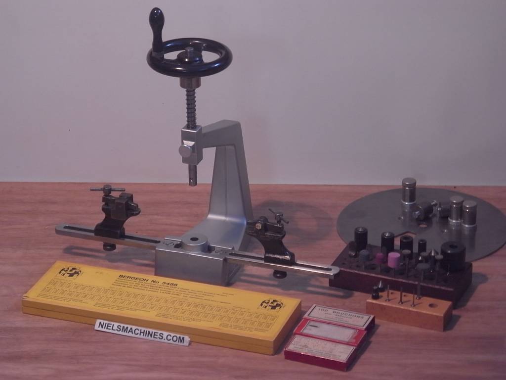 Bergeon 6200 Clock Bushing Tool Set Copy Niels Machines