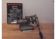 Verkauft: Schaublin 102 Bohr-Reitstock mit Hebel W25 mit einstellbarem Anslag