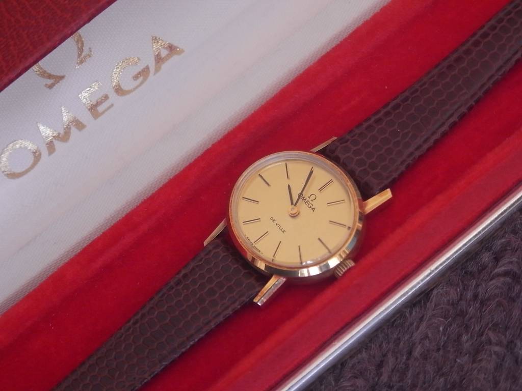 omega deville womens watch