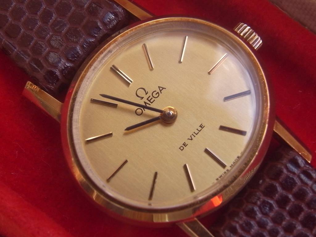 omega deville vintage watch