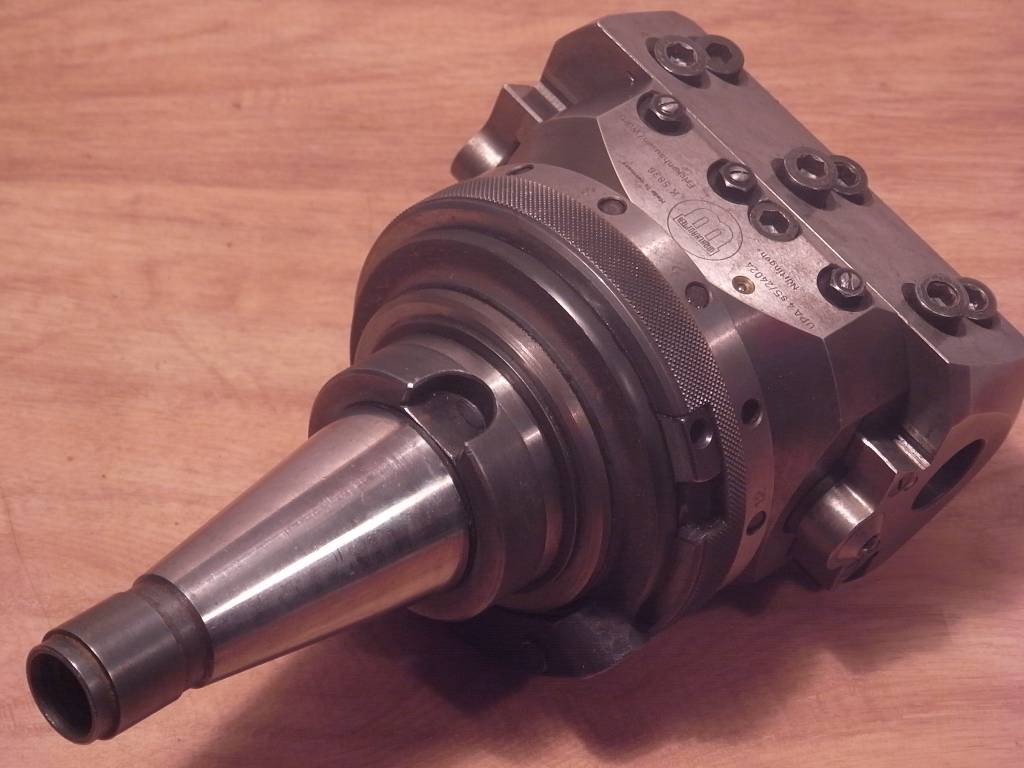 Wohlhaupter UPA4 Automatic Boring/Facing Head with SK40 shank Niels