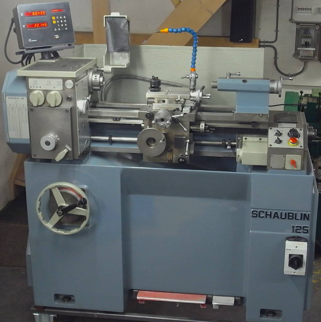 Schaublin 125c High Precicion Lathe Niels Machines