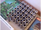 Sold: Emco L20 collet set complete 37 pieces