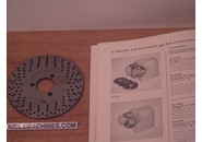 Sold: Schaublin 102 or  Schaublin 12 Dividing Attachment Perforated Disc No. 1