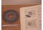 Sold: Schaublin 102 or  Schaublin 12 Dividing Attachment Perforated Disc No. 3