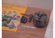 Verkauft: Pieper 3-Backen Futter ø100mm + Schaublin W20 Flansch