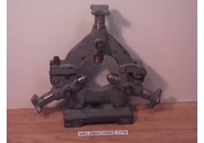 Sold: Fixed steady with adjustable 3 bronze jaws for Schaublin 102