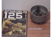 Verkauft: Schaublin 125 Mitnehmerscheibe mit Schütze ø130mm Camlock D 1-3'' (NOS)