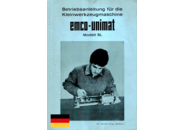 Emco Unimat SL Lathe Manual  and Drawings package (DE) in PDF