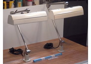 Sold:  Industrial Machine Lamps - 2 Pieces