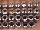 Sold :Schaublin W20 collets 1mm-20mm 39 pieces
