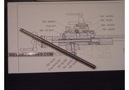 Verkauft: Schaublin 102 Gewindespindel  für Unterschlitten des Kreuzsupports