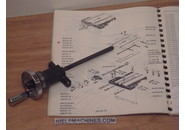 Verkauft: Emco Emcomat 7 Unterteile:  Spindel Querslitten
