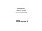 Emco Unimat 3 Drehbank Betriebsanleitung  (FR, ES) in PDF