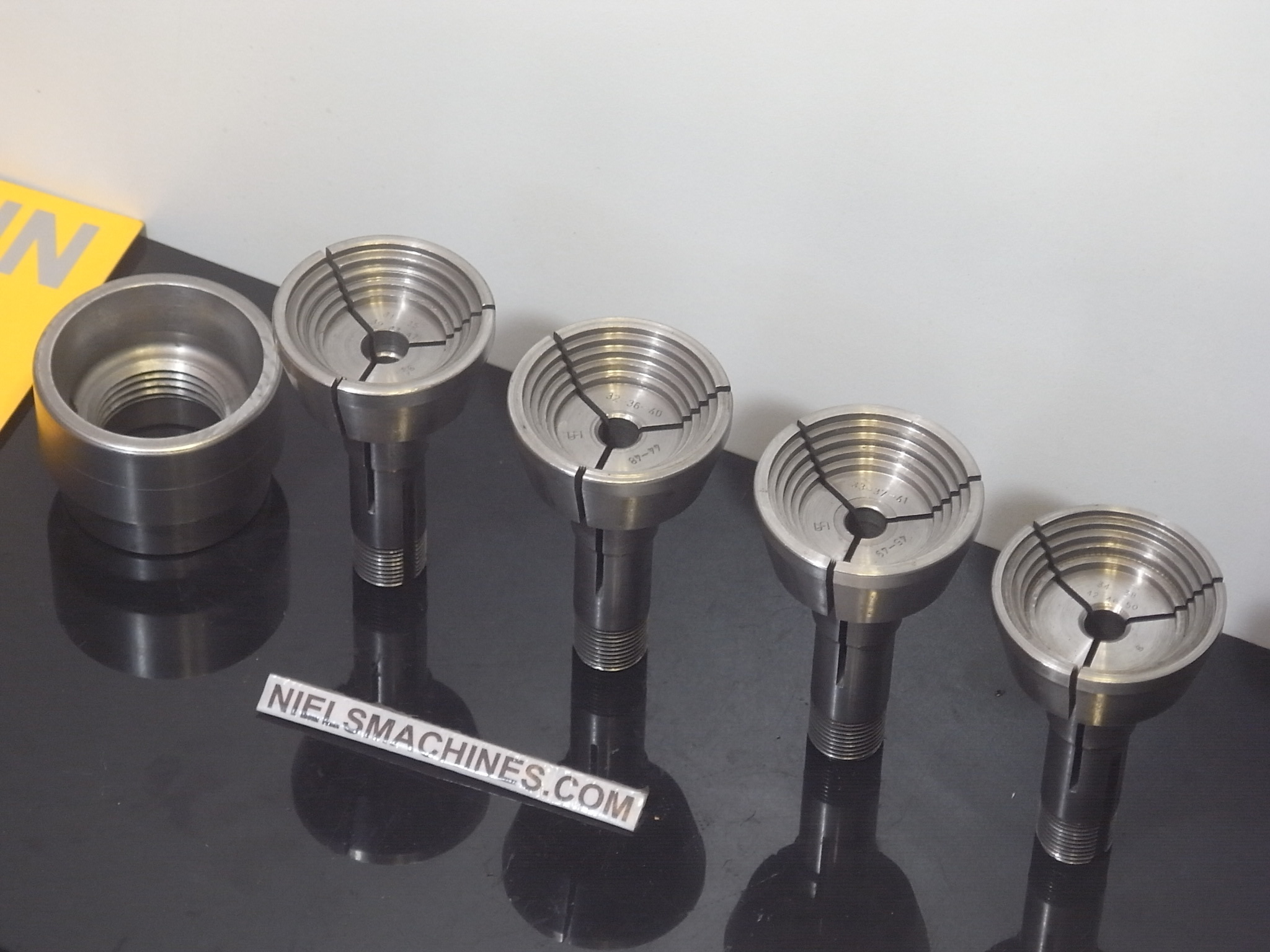 Schaublin 102 W20 Step Collet Set Complete Size 2 Niels Machines