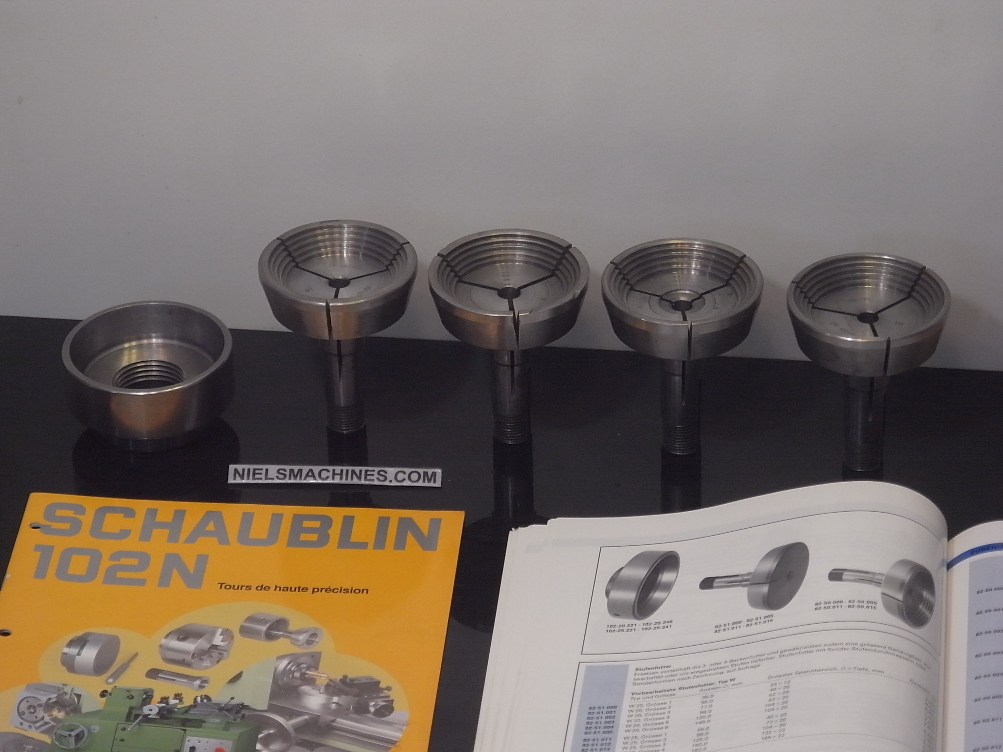 1/2" Schaublin Style W20 Lathe Collet - Precision Toolmaker Lathe Accessory