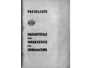 G. Boley Watchmaker's Lathe Catalog Package  (DE) in PDF