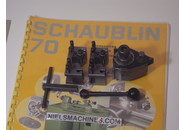 Verkauft: Schaublin 70 Multifix Schnellwechselstahlhalter mit 2 Halter und Schlüssel
