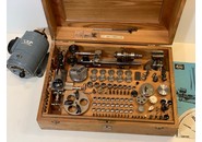 Verkauft: G. Boley 8mm Uhrmacher Drehbank mit FK Holzkiste