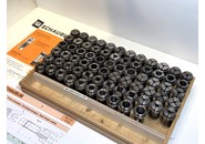 Sold: Schaublin F30 Collets 70 pieces 76-101