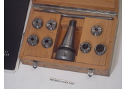 Sold: Deckel Collet Holder SK40 S20x2 with Collet Set
