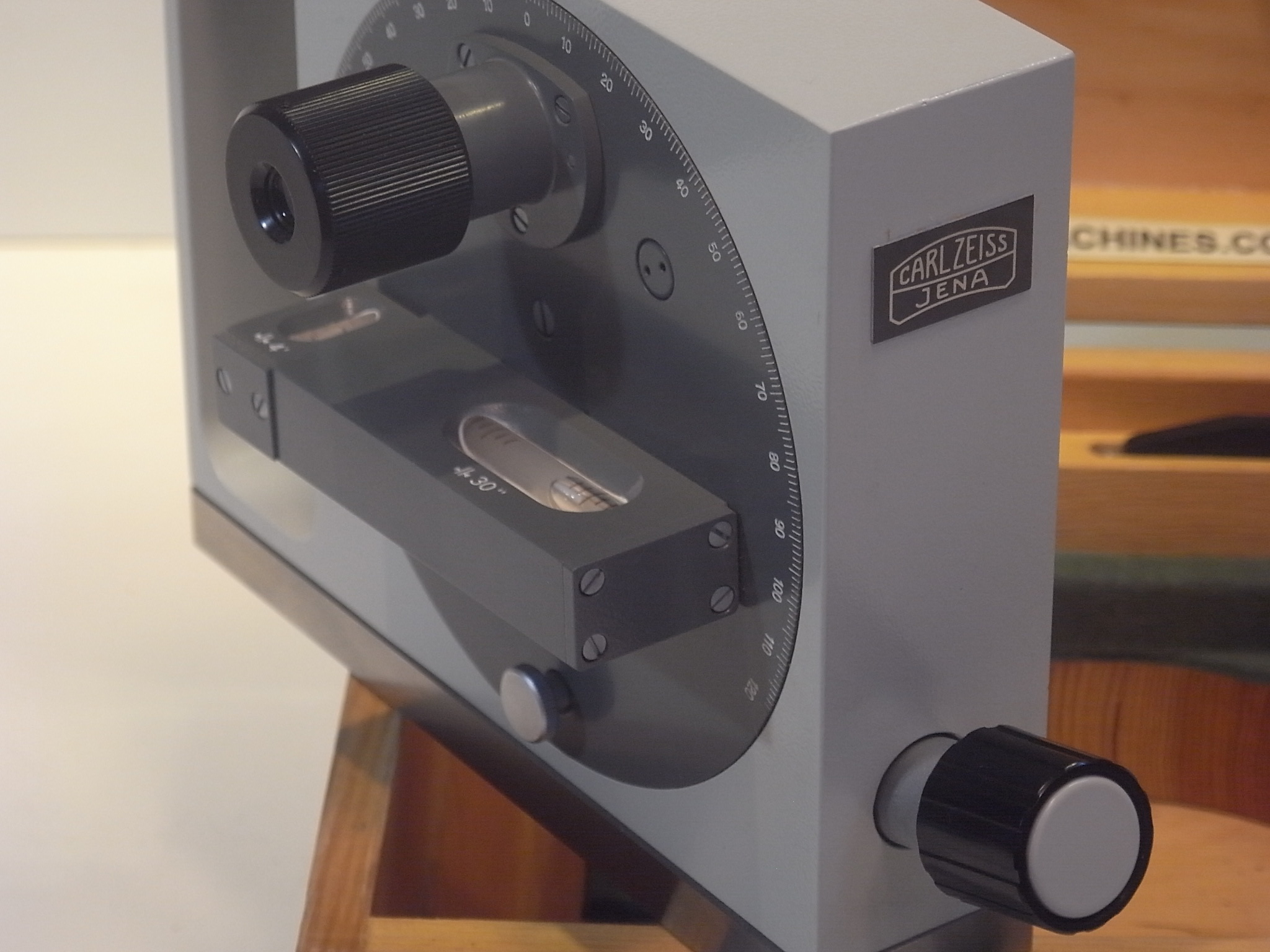 Carl Zeiss Precision Optical Inclinometer Niels Machines