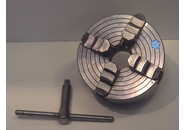 Verkauft: SCA Vierbackenfutter ø156 mit Camlock D1-4 Aufnahme