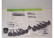 Sold: Lorch LAS LLK LAN Step Collets Set and Ring Collets Set ø10mm Shank