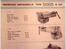 Verkauft: Sixis s103 Maschinenschraubstock 110mm