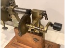 Verkauft: Swiss Antique Brass Clock and Watchmaker's Lathe, Circa 1900