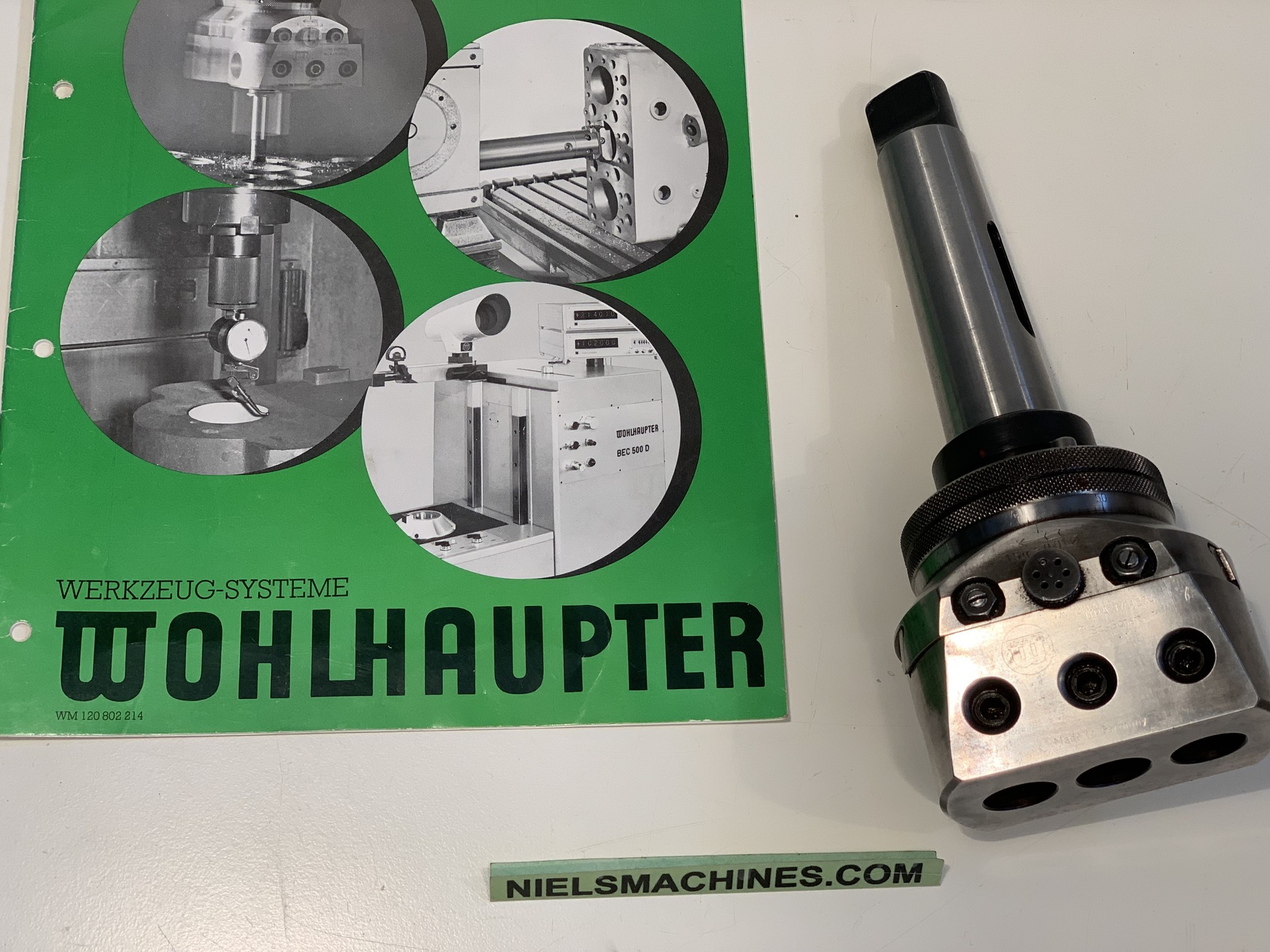 Wohlhaupter UPA3 Automatic Boring/Facing Head with removable 4MT