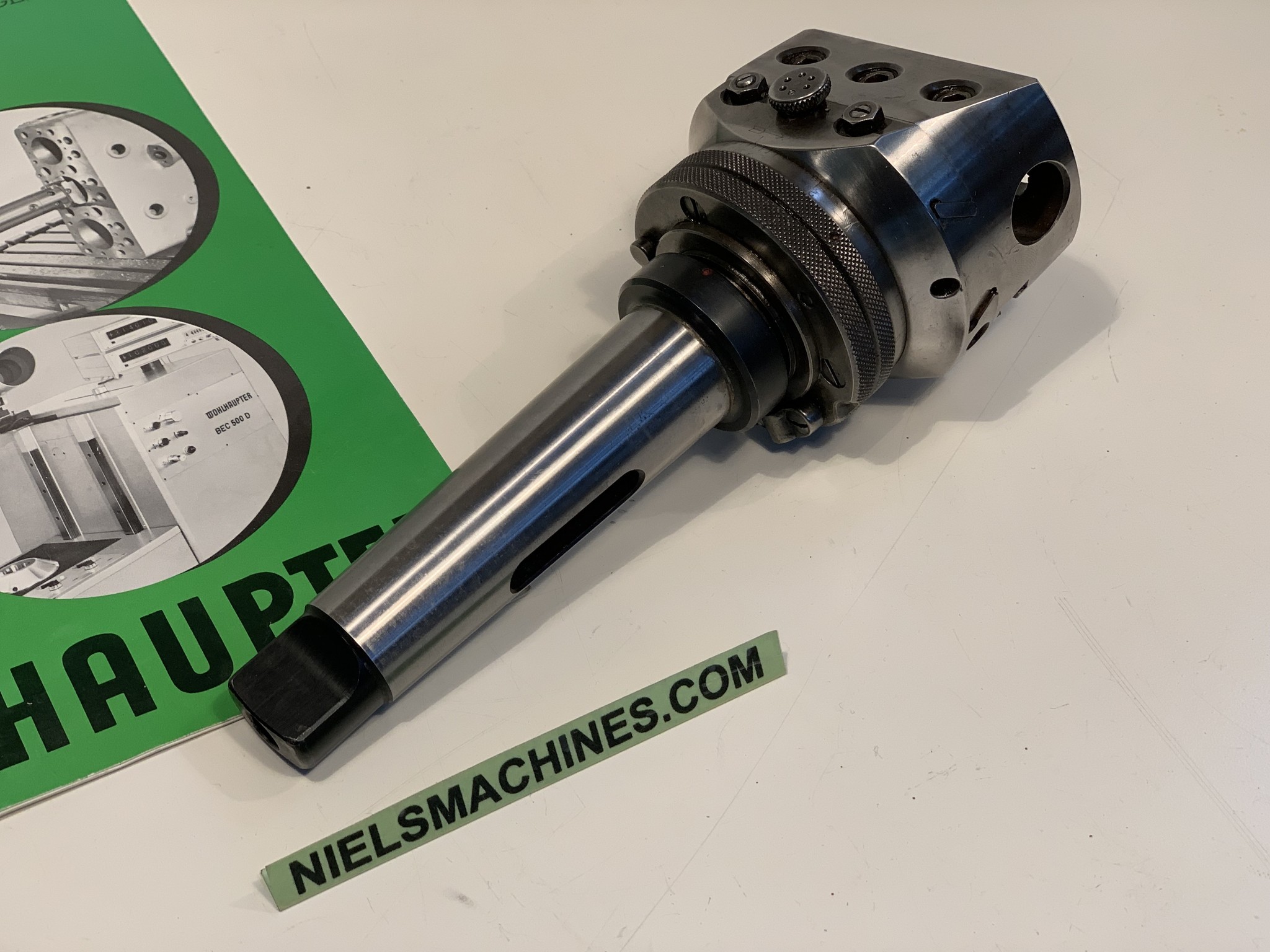 Wohlhaupter UPA3 Automatic Boring/Facing Head with removable 4MT