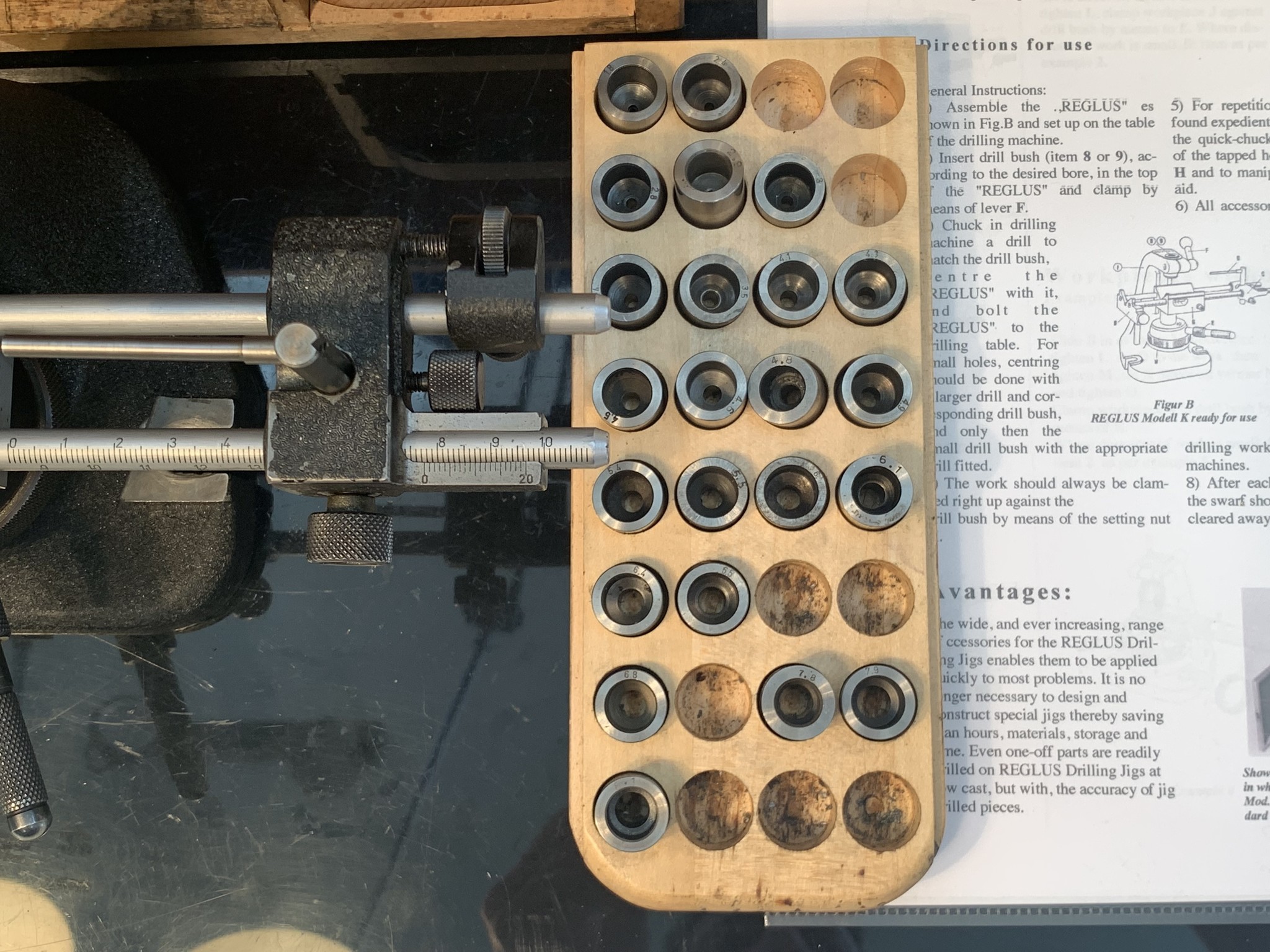 Reglus Universal Drilling Jig Niels Machines