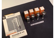 Schaublin W20 Collets 0.6mm, 0.7mm, 0.8mm and 0.9mm (NOS)
