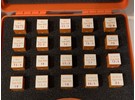 Sold: Schaublin W20 Collets Set 2mm-20mm 37 Pieces (NOS)