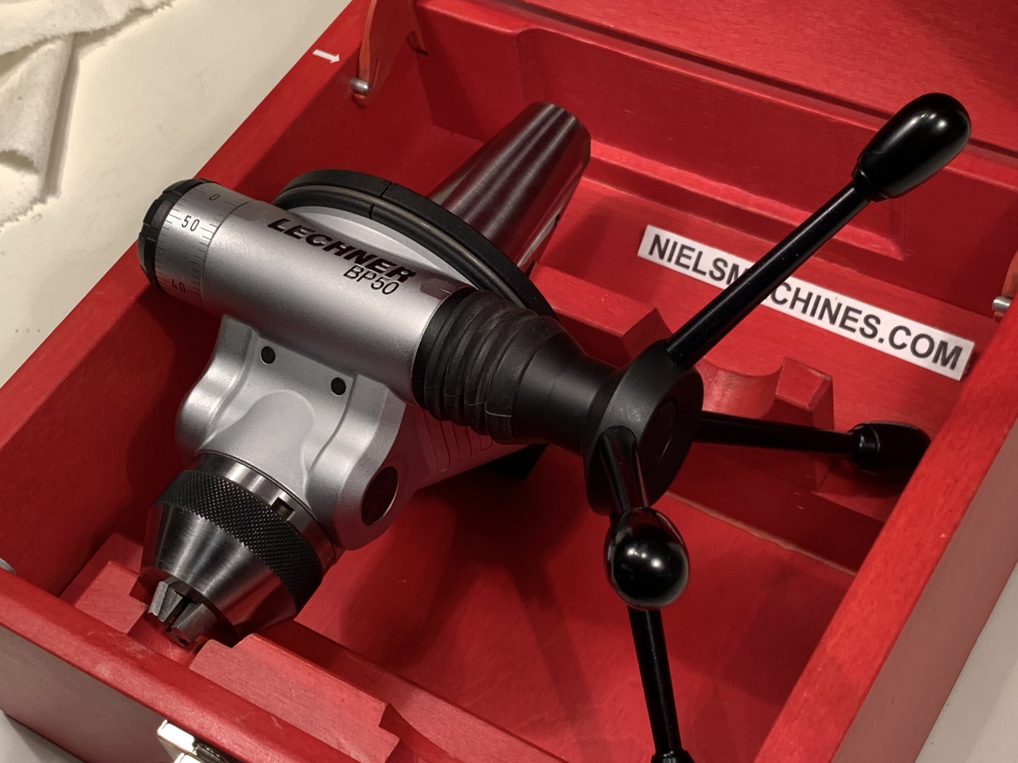 Lechner Precision Drill Quill BP 50 Niels Machines