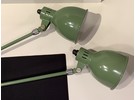 Sold: Kumewa CH-5610 Wohlen Switzerland Industrial lamp Typ B Green 200/500