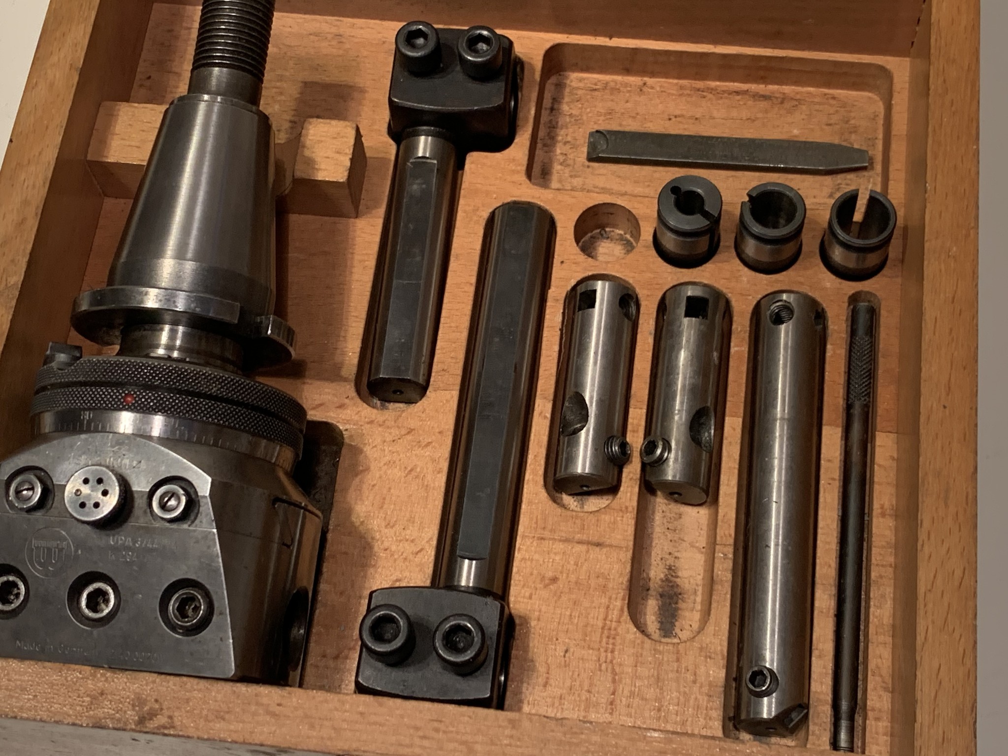 Wohlhaupter UPA3 Deckel SK40 S20x2 Automatic Boring/Facing Head Niels