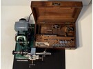 Sold: Boxed Lorch 8mm Watchmaker's Precision Lathe with Motor Stand