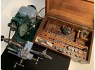 Sold: Boxed Lorch 8mm Watchmaker's Precision Lathe with Motor Stand