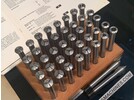 Sold: Lorch LAS Collet Set 42 pieces with ø10mm shank