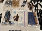 Sammlung von Vintage-Uhrenarmbändern (meistens 18 mm Atlantic Swiss, Condor, Verdal, Erro usw)