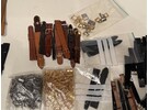 Sammlung von Vintage-Uhrenarmbändern (meistens 18 mm Atlantic Swiss, Condor, Verdal, Erro usw)