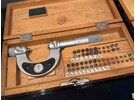 2 x Suhl Screw Thread Measuring Micrometer 0-25mm